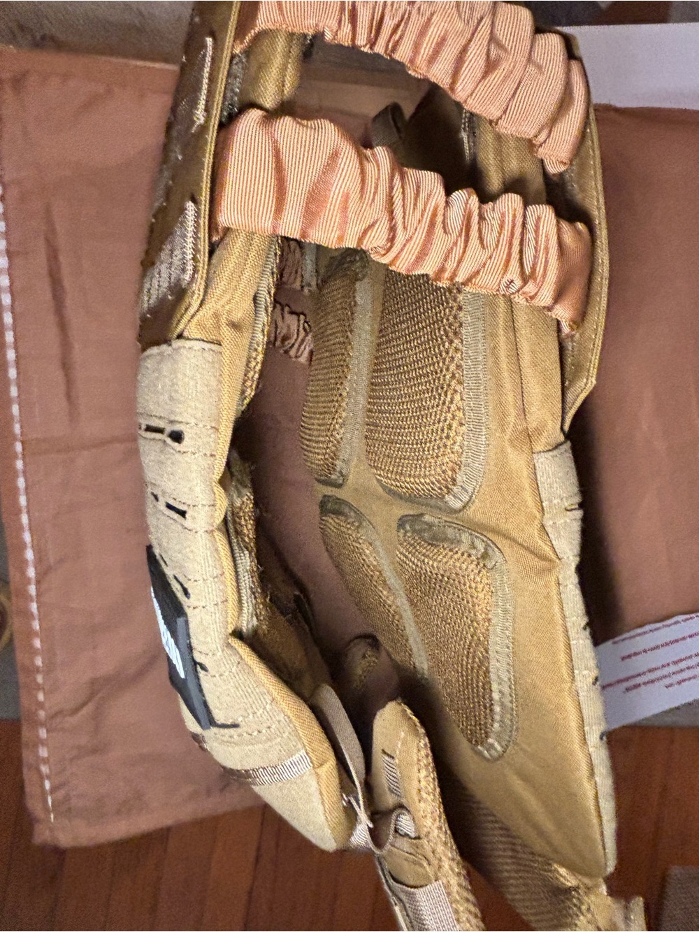 EVERYMATE Tactical MOLLE Plate Carrier Vest - Coyote Tan - Picture 4 of 5